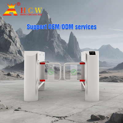 Low Noise Stainless Steel Turnstiles Swing Gate IP68 With Shock Absorber