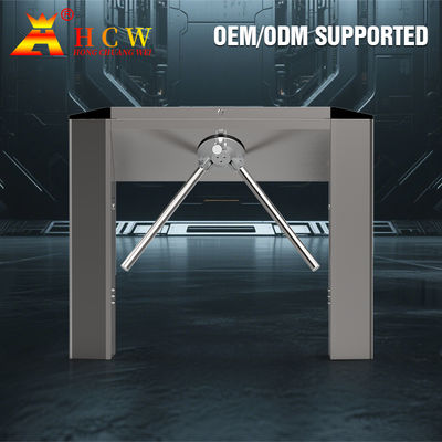 HCW SUS304 Turnstile Access Control Security Systems One Way Turnstile