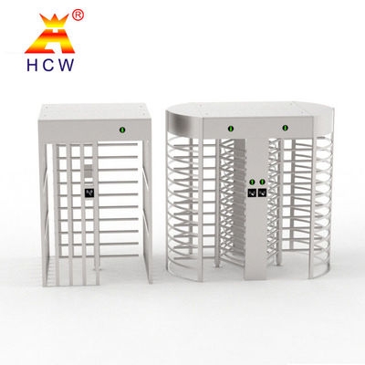 생물 측정학 인식 RFID 전체적인 높이 회전식 십자문 게이트 울퉁불퉁한 회전하는 견인차 문