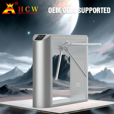 HCW Pedestrian Swiping Tripod Turnstile Gate Access Control DC Motor