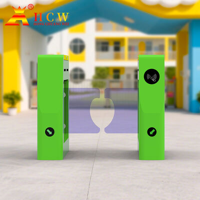 HCW Automatic Turnstile Gate - CW436 Children's Safety Series Width 30~40 people/minute Throughput and 3 Million Trouble-Free Runs
