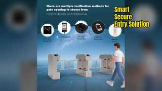 스마트 출입 통제 개찰구 보안 출입